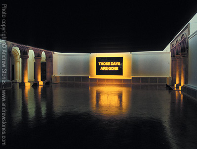 Andrew Stones - installation view, Holden Gallery, Manchester 1994
