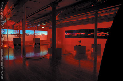 Andrew Stones - installation view, Tate Liverpool 1994