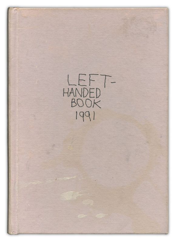 Andrew Stones - 'Left-Handed Book 1991' - cover image.